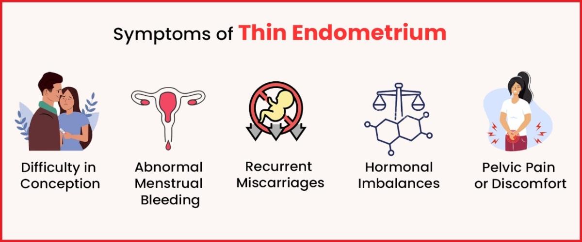 Thin Endometrium Symptoms